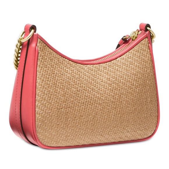 ❌SOLD❌RT-NWT Michael Kors Logo Jet Set Small Chain Shoulder Bag - Picture 2 of 8